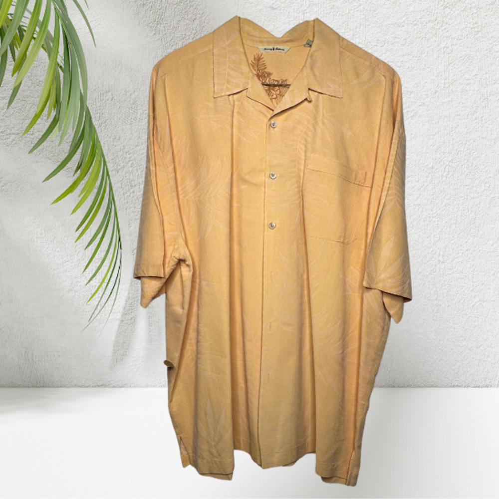 Tommy Bahama Mens Silk Short Sleeve Shirt
